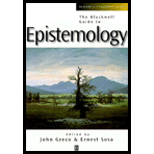 Blackwell Guide to Epistemology