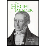 Hegel Reader 98 Edition, Stephen Ed. Houlgate (9780631203476 