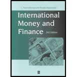 International Money and Finance