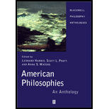 American Philosophies  Anthology