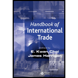 Handbook of International Trade Volume 1