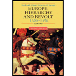 Europe Hierarchy and Revolt 1320 1450