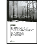 Economics of the Environment and Natural Resources