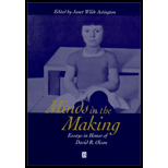 Minds in the Making Essays in Honour