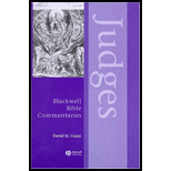 Judges Blackwell Bible Commentaries