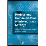 Professional Comm. in International Settings