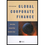 Global Corporate Finance   Text Only