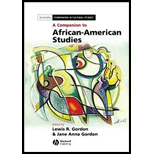 Companion to African American Studies