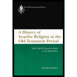 History of Israelite Religion Volume 2