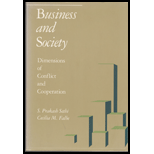 Business and Society - Sethi