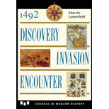 1492  Discovery, Invasion, Encounter