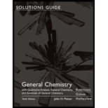 General Chemistry with Qualitative Analysis, Solution Guide - William R. Robinson, Jerome D. Odom and Henry F. Holtzclaw