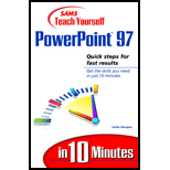 Sams Teach Yourself Powerpoint 97 -  Mac ind, Hardback