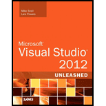 Microsoft Visual Studio 2012 Unleashed