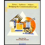 Writer, Audience, Subject : Bridging the Communication Gap - Mary S. Ply