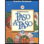 Paso a Paso 2 Practice Workbook (High School) (ISBN10 0673216829 