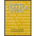 Reading for College Writers