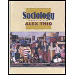 Sociology : An Introduction -  Alex Thio, Hardback