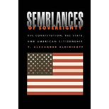 Semblances of Sovereignty  Constitution, the State, and American Citizenship