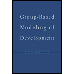 Group Based Modeling of Development