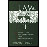 Law and Revolution, II, The Impact of the Protestant Reformations on the Western Legal Tradition