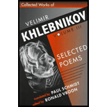 Collected Works of Velimir Khlebnikov  Selected Poems