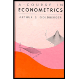 Course in Econometrics