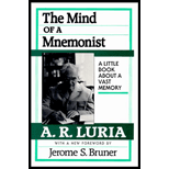 Mind of a Mnenomist  A Little Book about a Vast Memory  With New Introduction