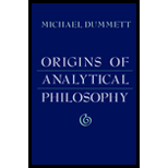 Origins of Analytical Philosophy