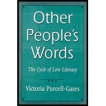 Other Peoples Words  The Cycle of Low Literacy