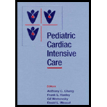 Pediatric Cardiac Intensive Care