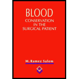 Blood Conservation in the Surgical Patient