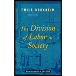 Division of Labor in Society   With New Introduction