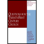 Questions for 21st Century Church