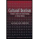 Cultural Realism  Strategic Culture and Grand Strategy in Chinese History