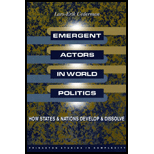 Emergent Actors in World Politics