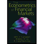 Econometrics of Financial Markets