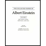 Collected Papers of Albert Einstein, Volume 3