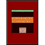 Nonparametric Econometrics  Theory & Practice