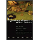 Quantitative Management of Bond Portolios