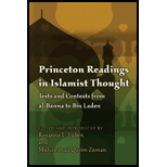 Princeton Readings in Islamist Thought Texts and Contexts from al Banna to Bin Laden