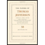 Papers of Thomas Jefferson, Volume 38