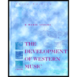 Development of Western Music  A History (Cloth)