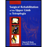 Surgical Rehabilitation of the Upper Limb in Tetraplegia