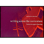 Writing Across Curriculum