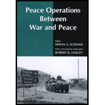 Peace Operations Between War and Peace