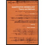 Quantitative Seismology Theory and Methods , Volume 2