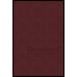 Chronological Study Bible