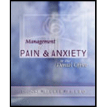 Management of Pain and Anxiety in Dental Office