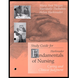 Fundamentals of Nursing : Caring and Clinical Judgment, Study Guide -  Paperback